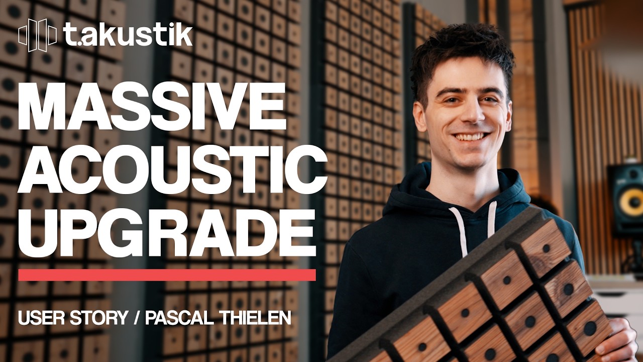 Improving Acoustics in a Drum and Content Studio