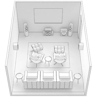Heimkino einrichten - t.akustik